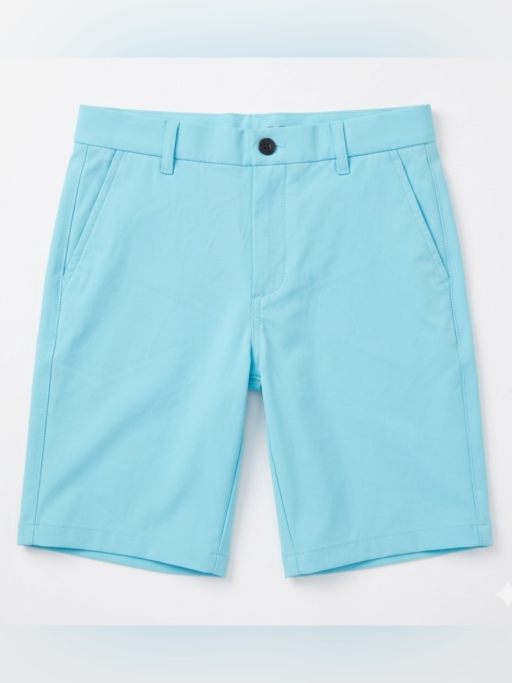 Greyson Clothiers Boys Montauk Performance Golf Shorts - Sky Stone, Size 8